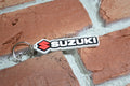 Suzuki Logo Keyring/Charm — Available as Full Logo or "S" Only