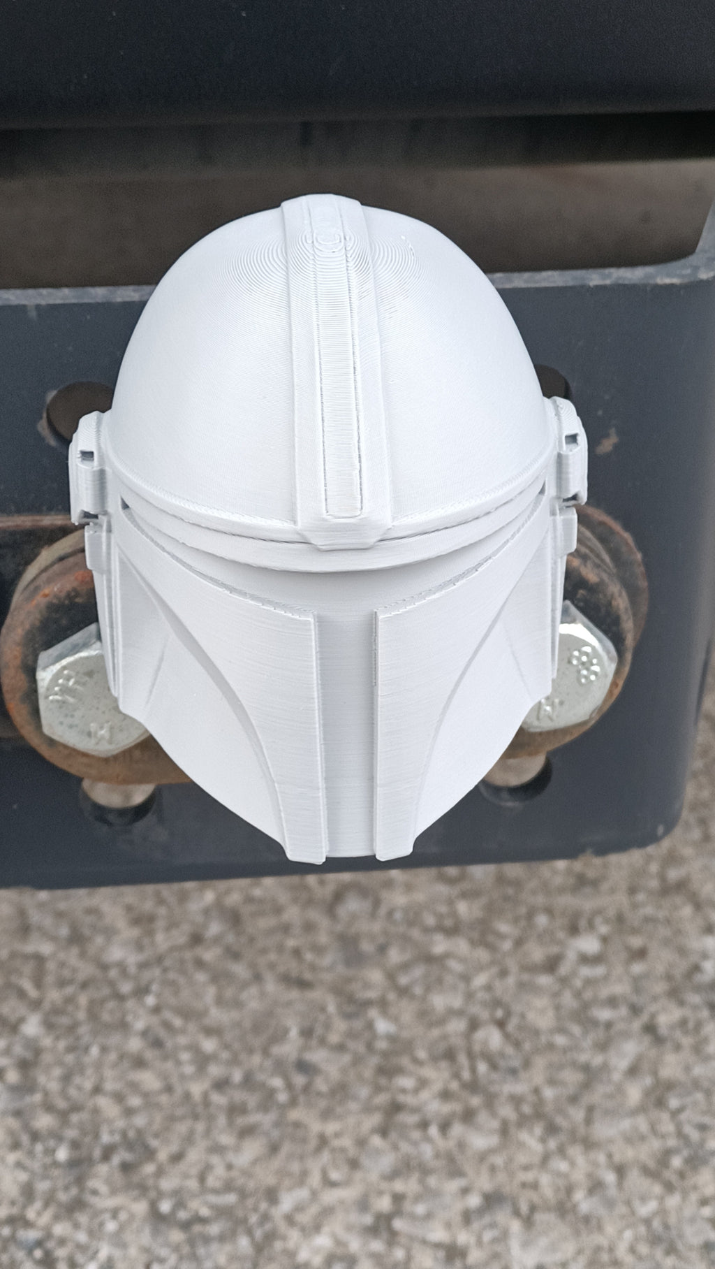 Tow Ball Hitch Protector - Bounty Hunter Helmet