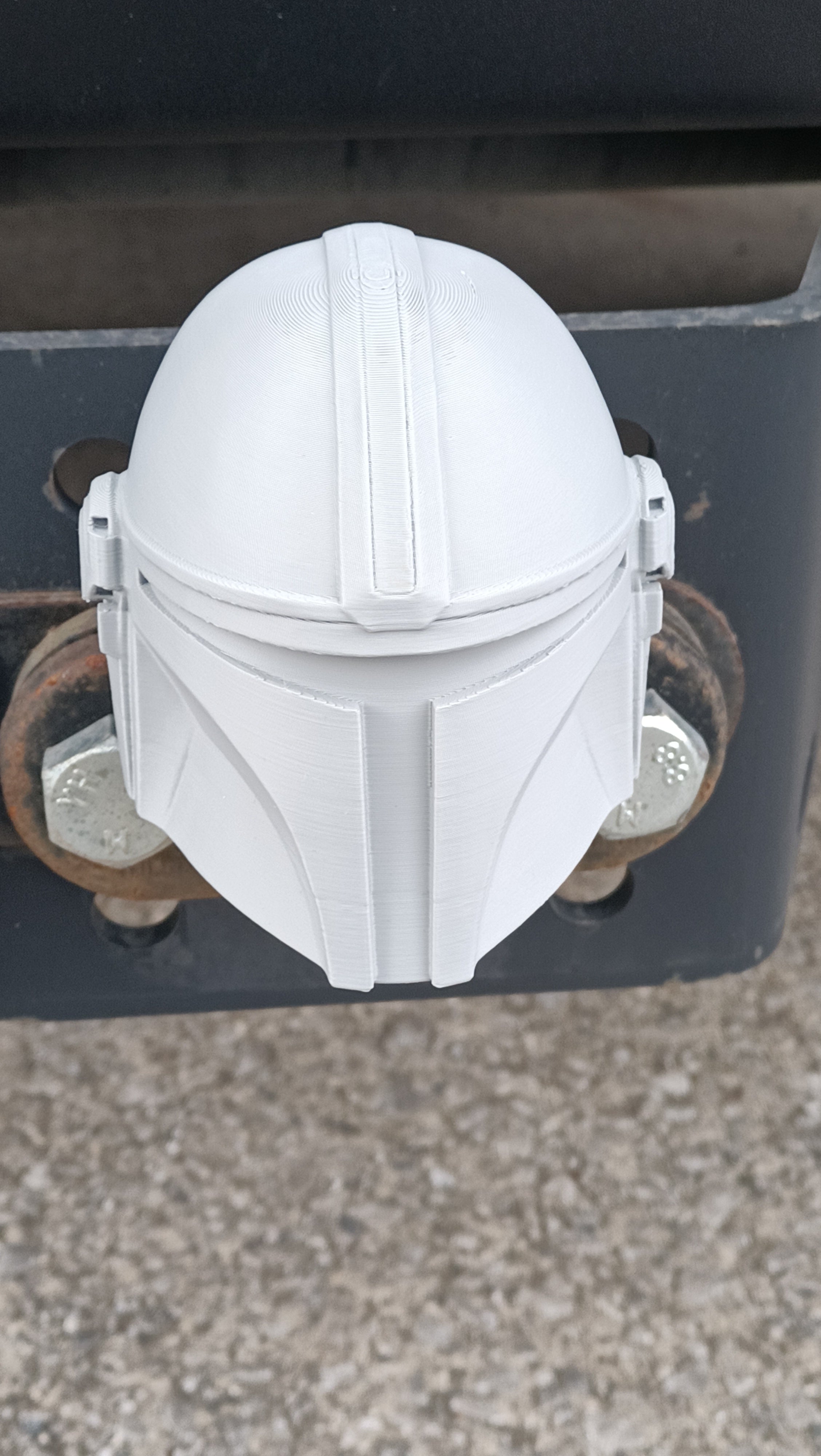 Tow Ball Hitch Protector - Bounty Hunter Helmet