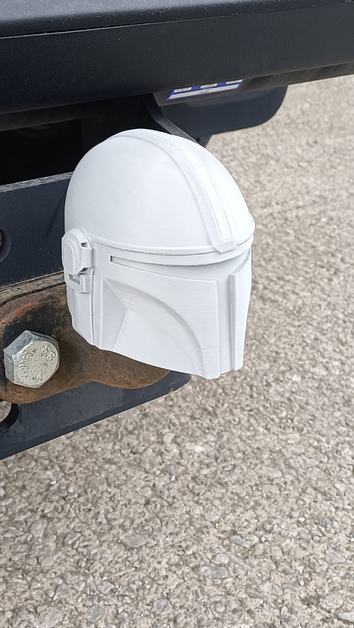 Tow Ball Hitch Protector - Bounty Hunter Helmet