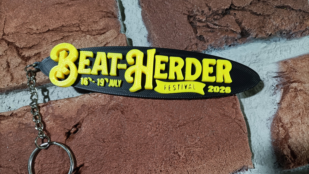 Beat-Herder Festival 2026 Keyring — 16th–19th July