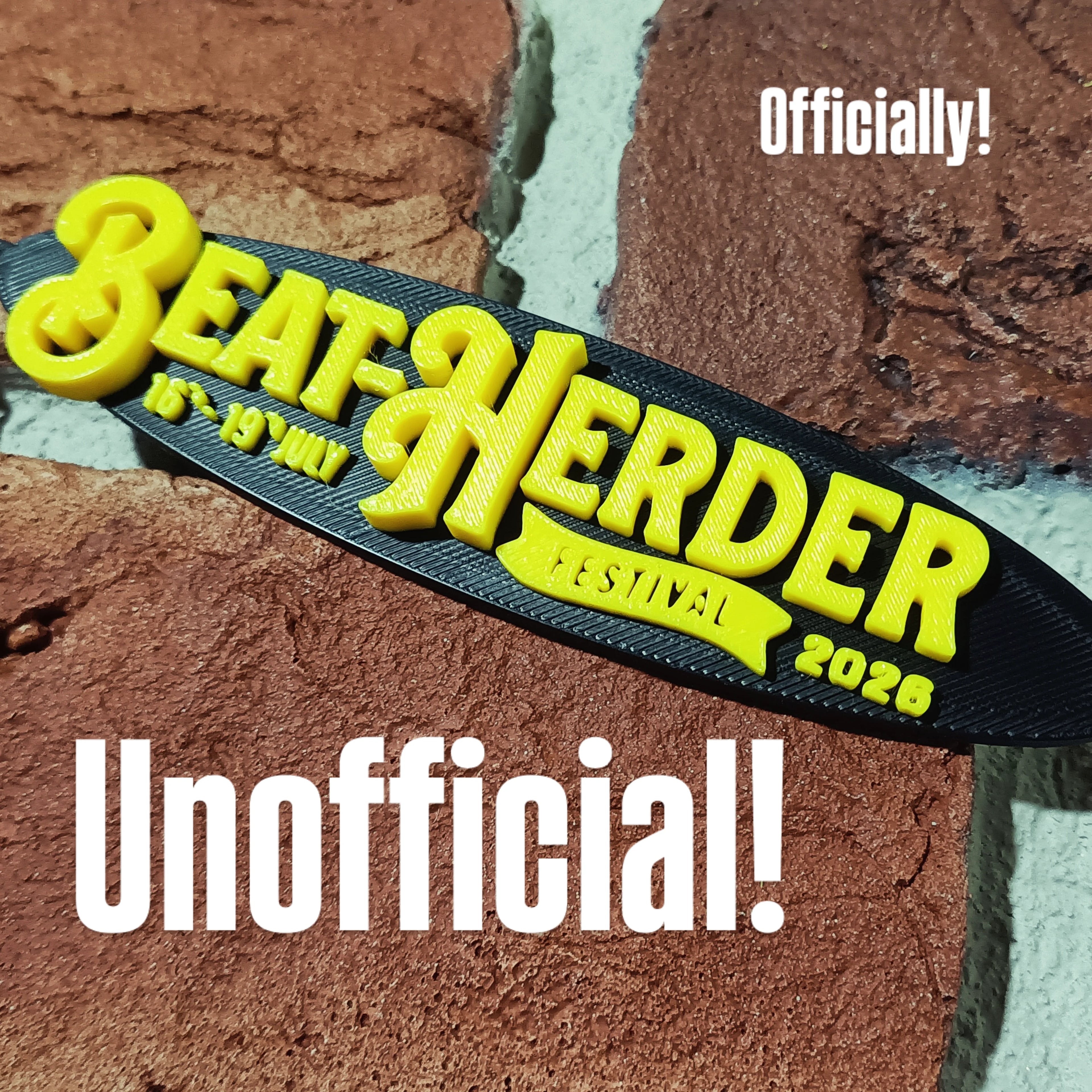 Beat-Herder Festival 2026 Keyring — 16th–19th July